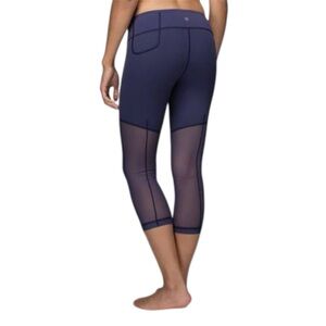Lululemon Breathe Easy Crop Leggings Cadet Blue 20.5" Inseam Size 6